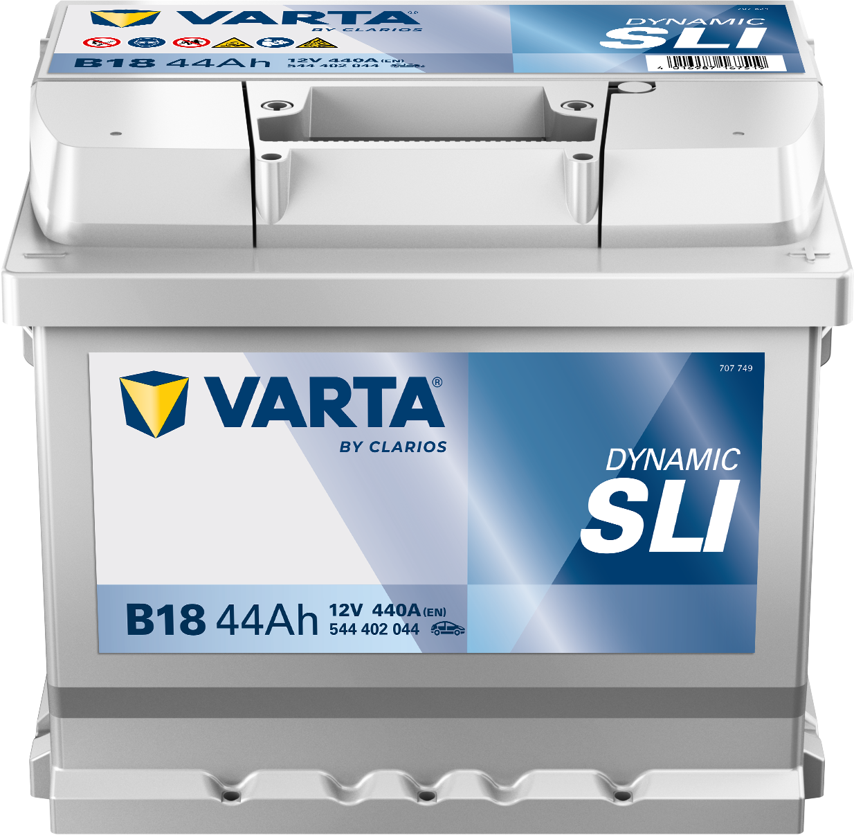 VARTA B18 Blue Dynamic 12V 44Ah 440A Autobatterie 544 402 044
