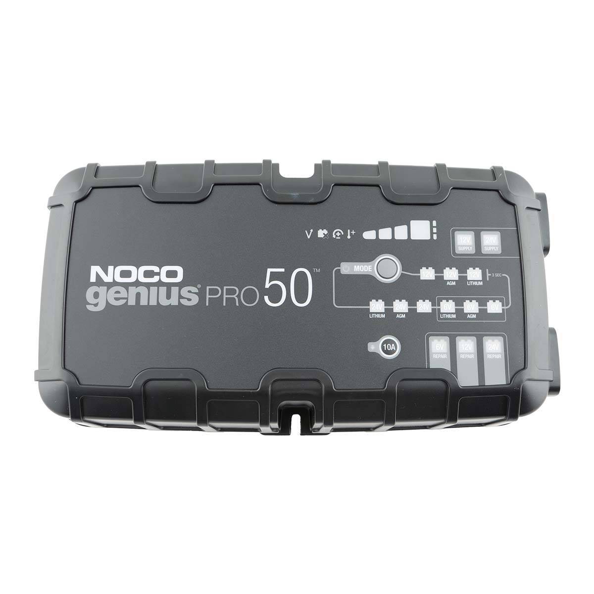 Noco Genius Batterieladegerät GENIUSPRO50 6V 12V 24V Blei- und Lithium-Akkus