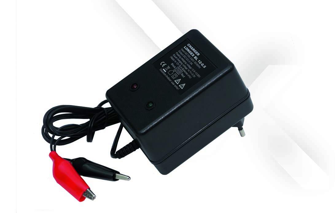 Longex BL 12-0,5 Ladegerät für Bleiakkus 12V - 0,5A Ladestrom IU0U Ladekennlinie