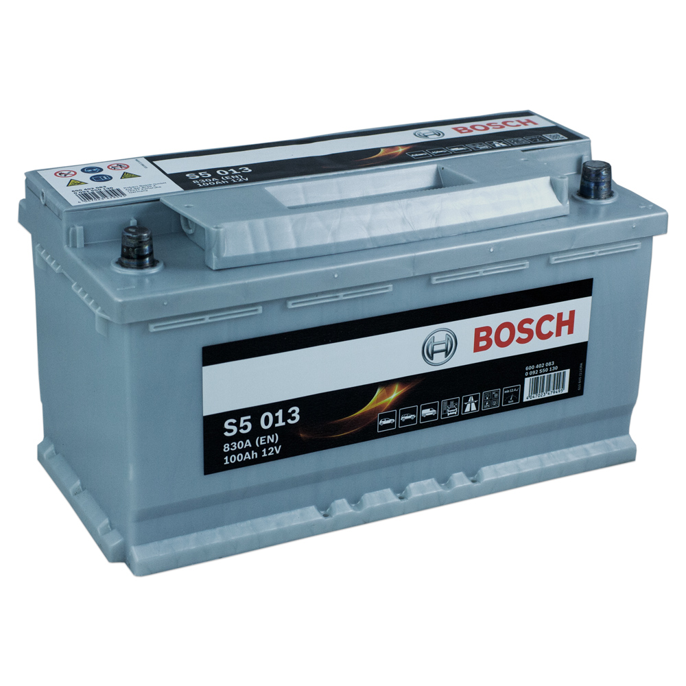 Bosch S5 013 Autobatterie 12V 100Ah 830A Bosch S5 013 Autobatterie 12V 100Ah 830A