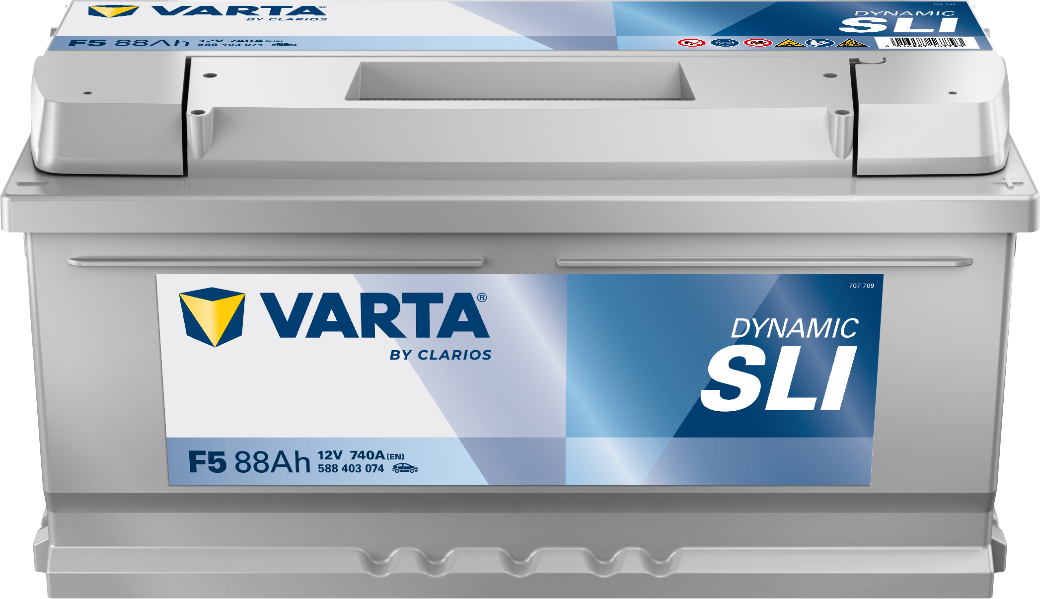 VARTA F5 Black Dynamic 12V 88Ah 740A Autobatterie 588 403 074