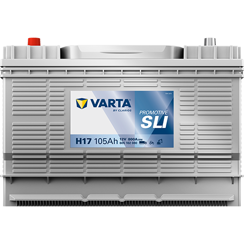 VARTA H17 ProMotive Heavy Duty 12V 105Ah 800A LKW-Batterie 605 102 080
