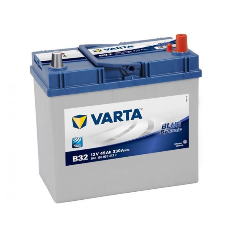 VARTA B32 Blue Dynamic 12V 45Ah 330A Autobatterie 545 156 033 VARTA B32 Blue Dynamic 12V 45Ah 330A Autobatterie 545 156 033