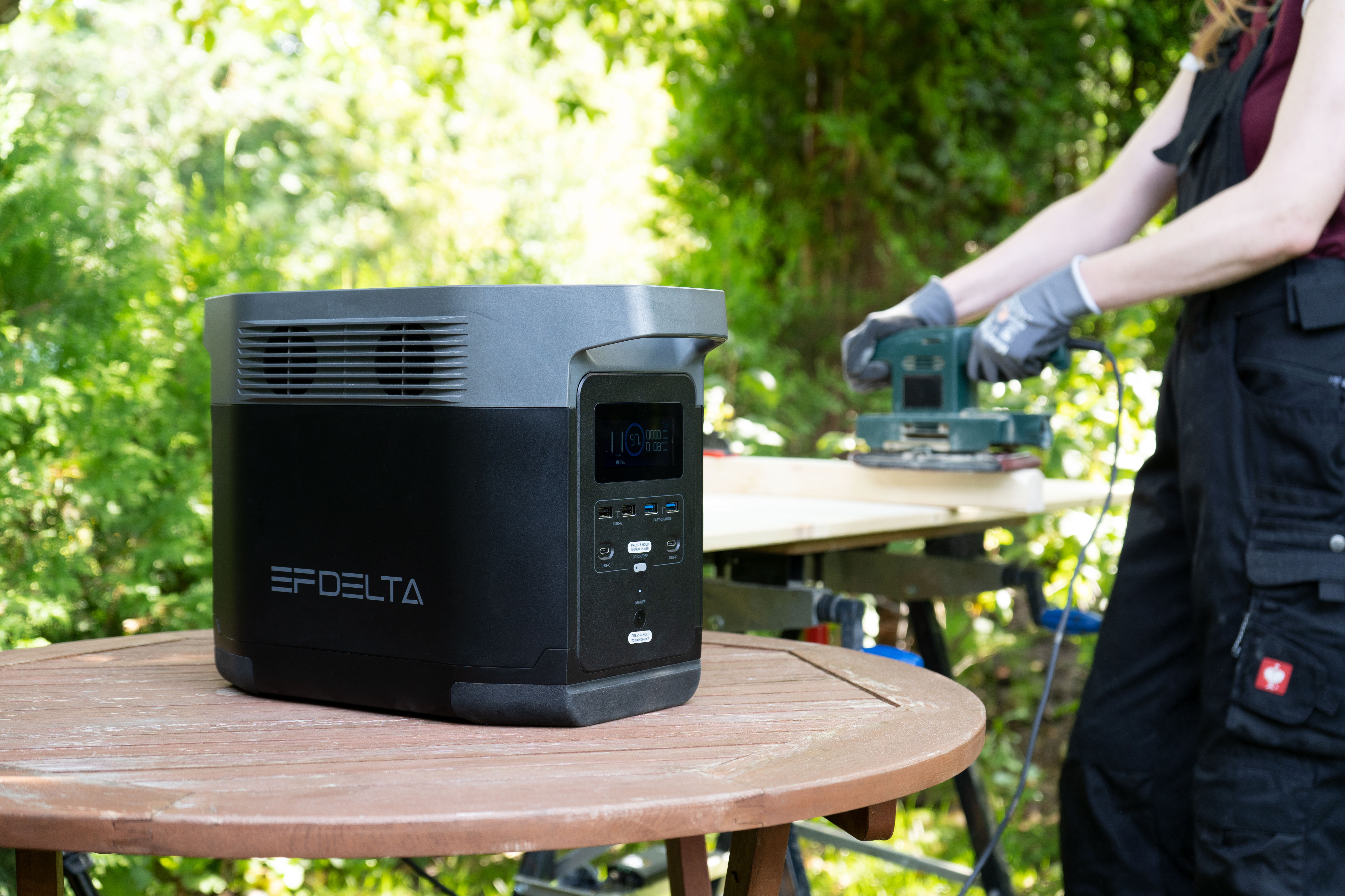 EcoFlow Powerstation als mobile Stromlösung – ideal für Camping und Notstrom.