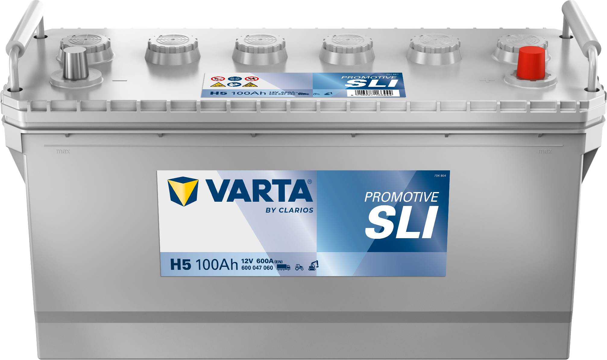 VARTA H5 ProMotive Heavy Duty 12V 100Ah 600A LKW Batterie 600 047 060