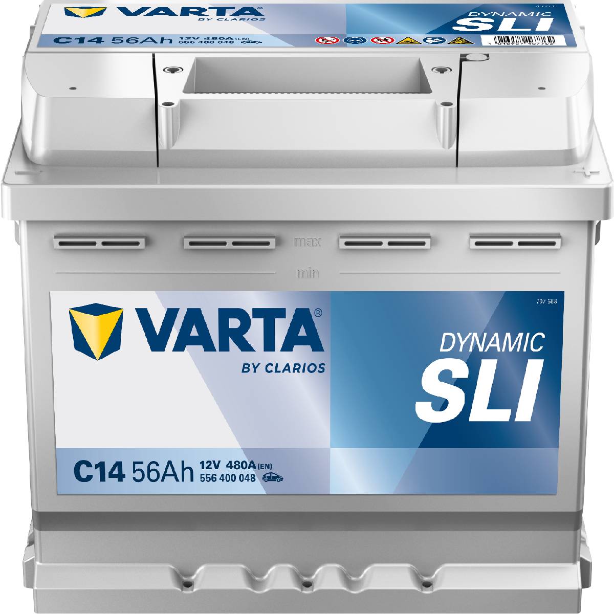 VARTA C14 Black Dynamic 12V 56Ah 480A Autobatterie 556 400 048 VARTA C14 Black Dynamic 12V 56Ah 480A Autobatterie 556 400 048