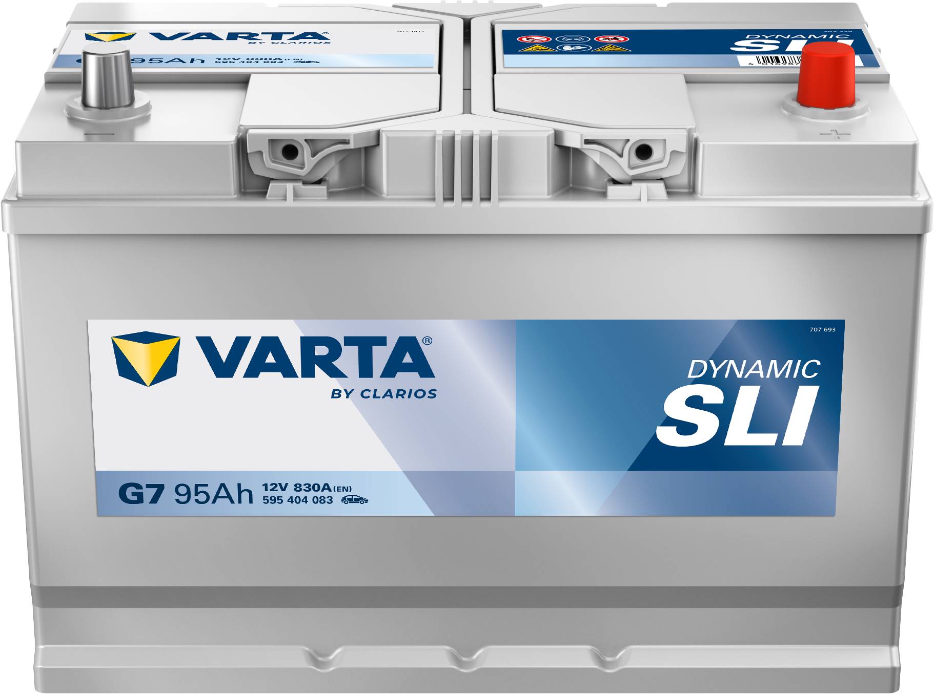 VARTA G7 Blue Dynamic 12V 95Ah 830A Autobatterie 595 404 083
