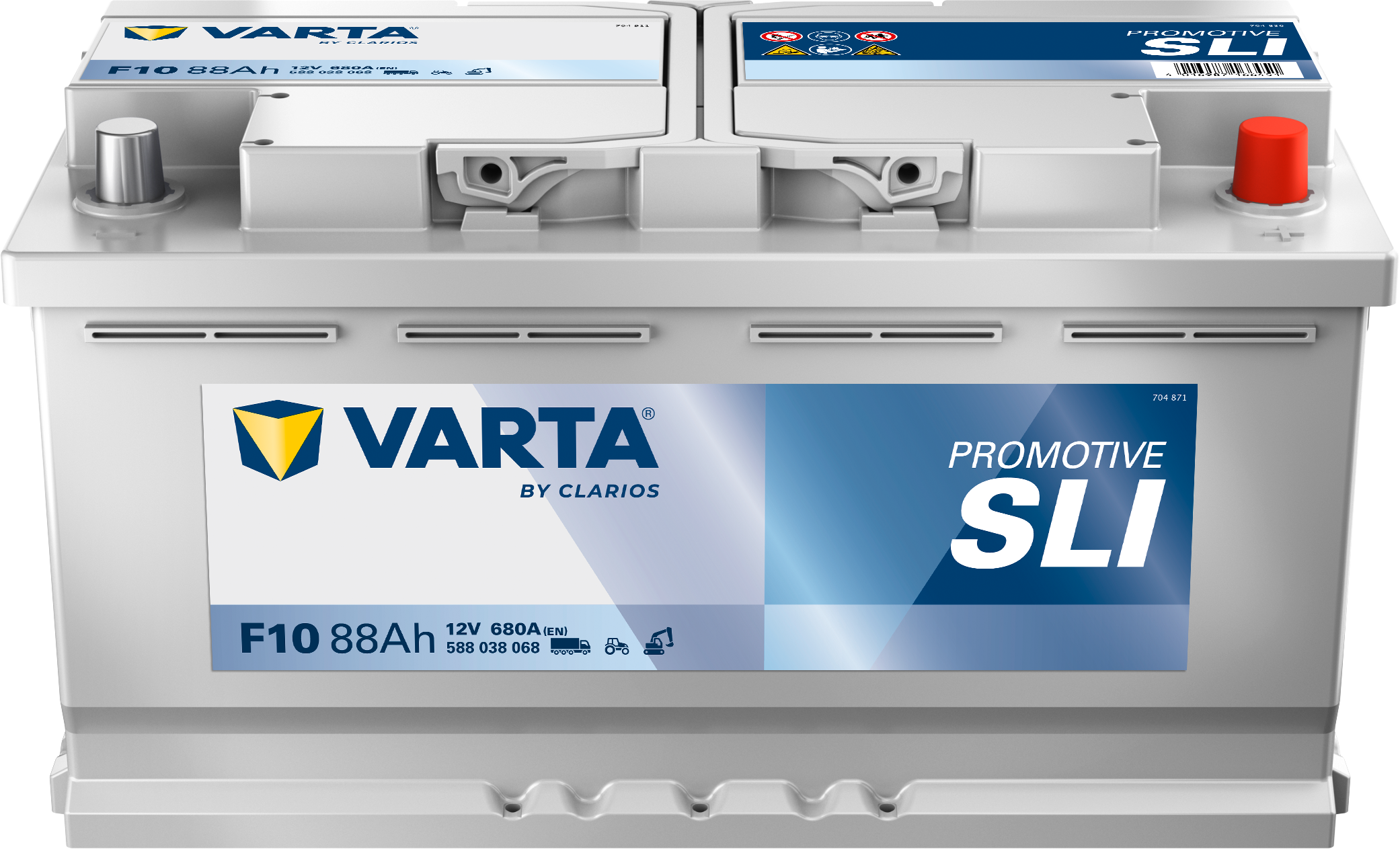 VARTA F10 ProMotive Heavy Duty 12V V 88Ah 680A LKW Batterie 588 038 068