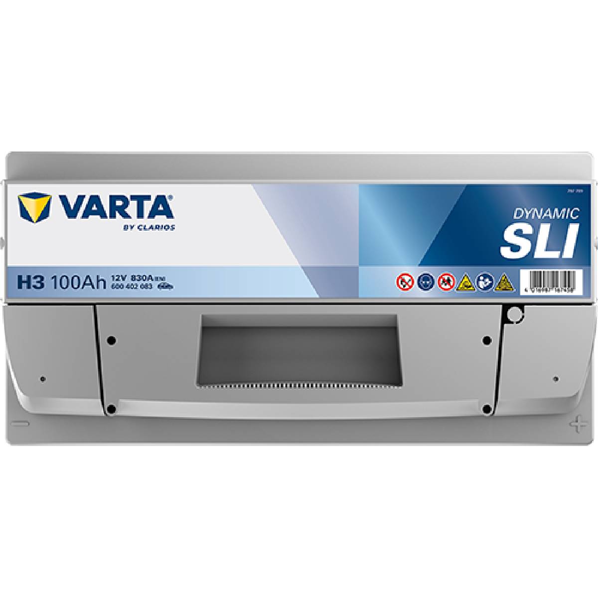 VARTA H3 Silver Dynamic 12V 100Ah 830A Autobatterie 600 402 083