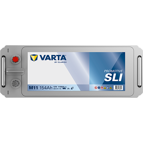 VARTA M11 ProMotive Heavy Duty 12V 154Ah 1150A LKW Batterie 654 011 115