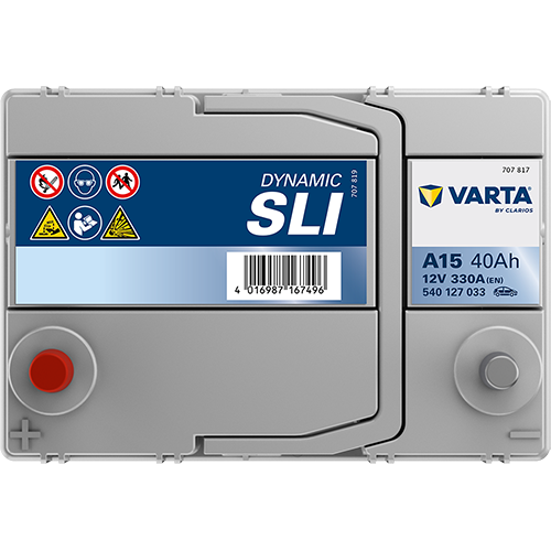 VARTA A15 Blue Dynamic 12V 40Ah 330A Autobatterie 540 127 033