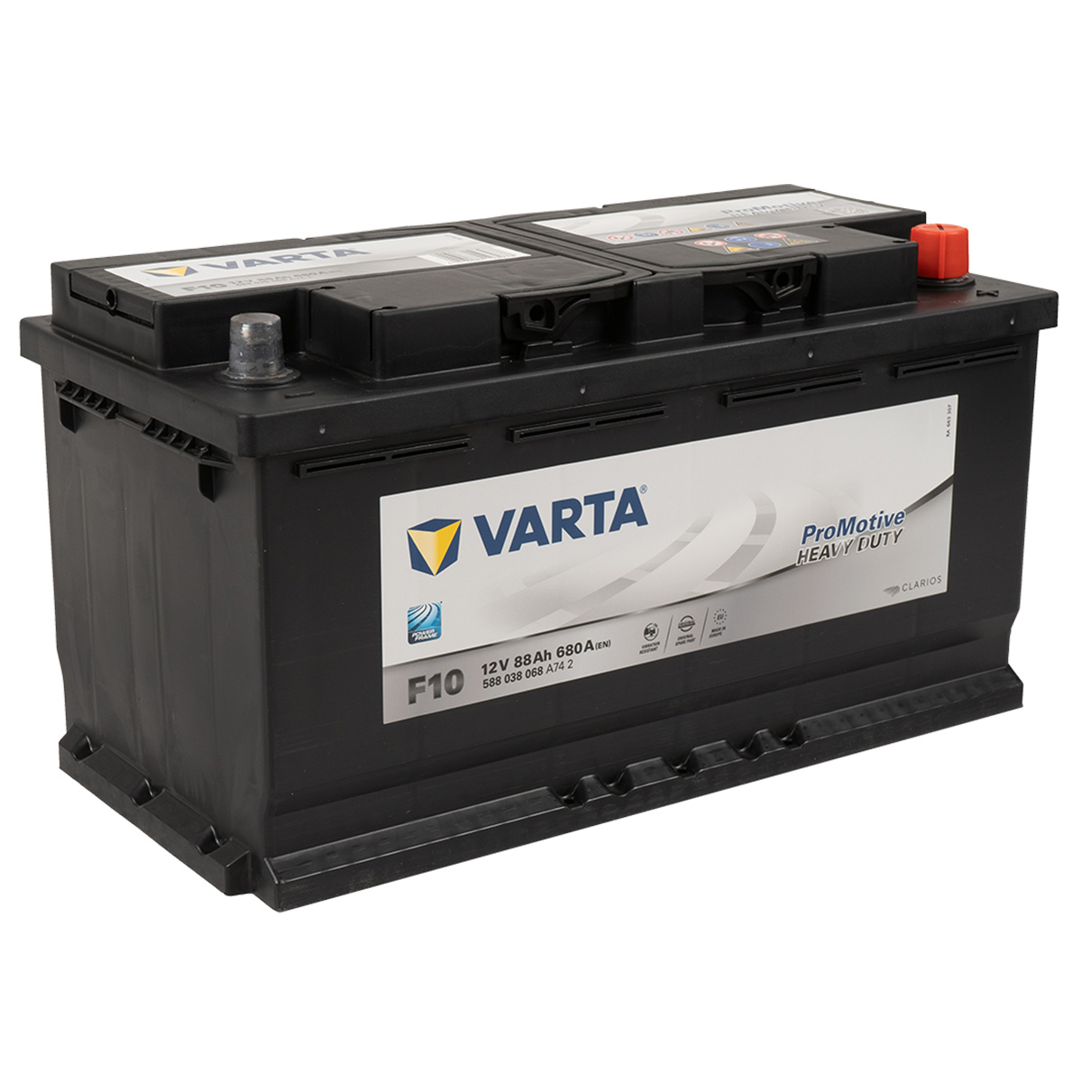 VARTA F10 ProMotive Heavy Duty 12V V 88Ah 680A LKW Batterie 588 038 068