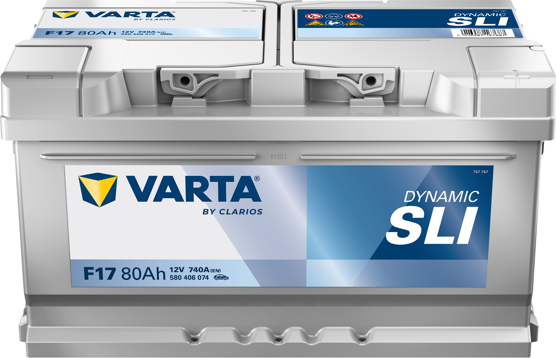 VARTA F17 Blue Dynamic 12V 80Ah 740A Autobatterie 580 406 074