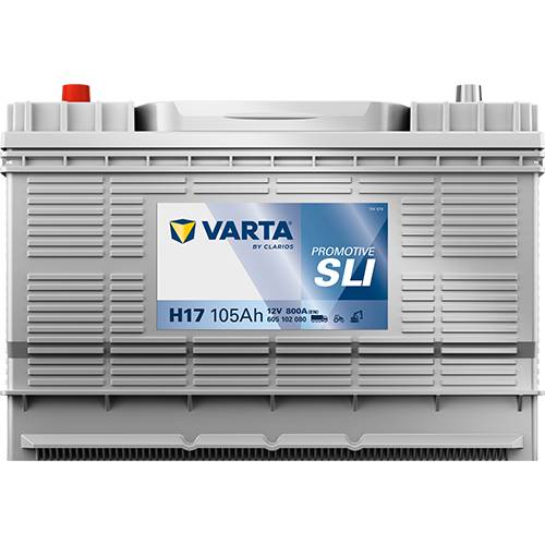 VARTA H17 ProMotive Heavy Duty 12V 105Ah 800A LKW-Batterie 605 102 080