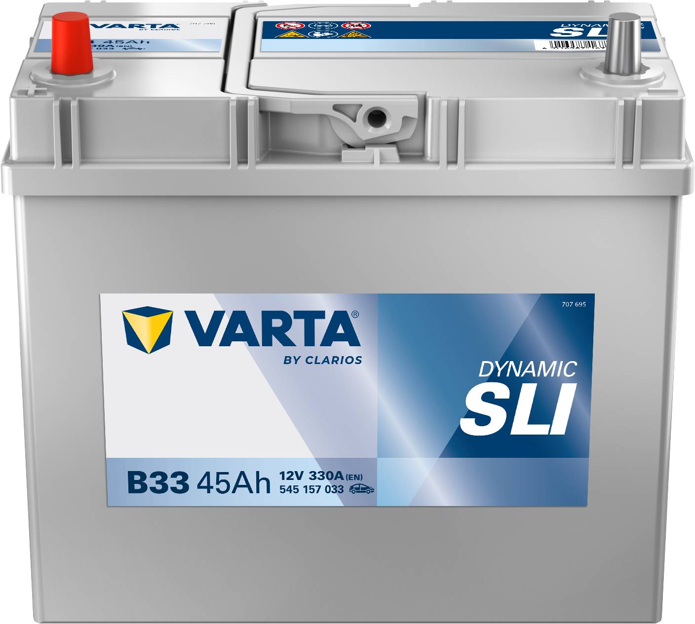 VARTA B33 Blue Dynamic 12V 45Ah 330A Autobatterie 545 157 033