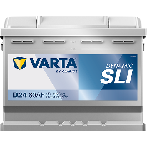 VARTA D24 Blue Dynamic 12V 60Ah 540A Autobatterie 560 408 054