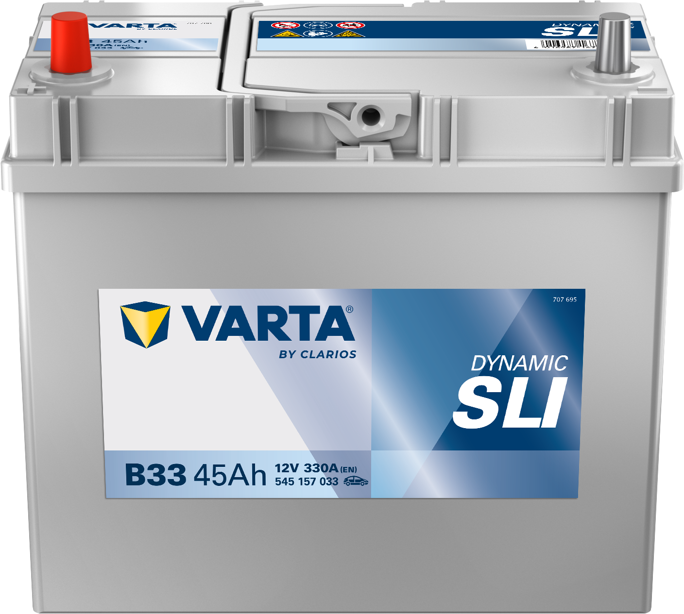 VARTA B33 Blue Dynamic 12V 45Ah 330A Autobatterie 545 157 033