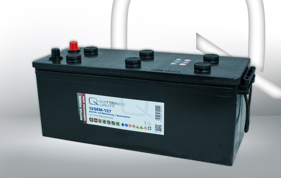 Q-Batteries 12SEM-137 Solar und Wohnmobil Batterie 12V 137Ah Q-Batteries 12SEM-137 Solar und Wohnmobil Batterie 12V 137Ah