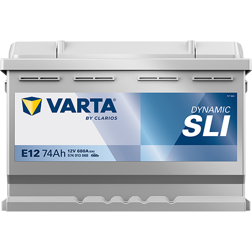 VARTA E12 Blue Dynamic 12V 74Ah 680A Autobatterie 574 013 068