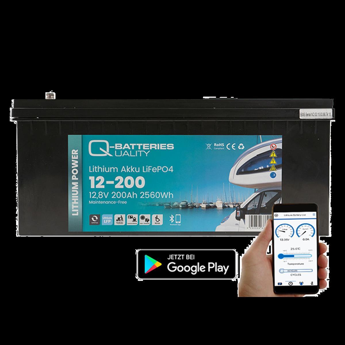 Inselanlage PV 400Wp 24V mit 2,4kWh Lithium LiFePO4 Speicher