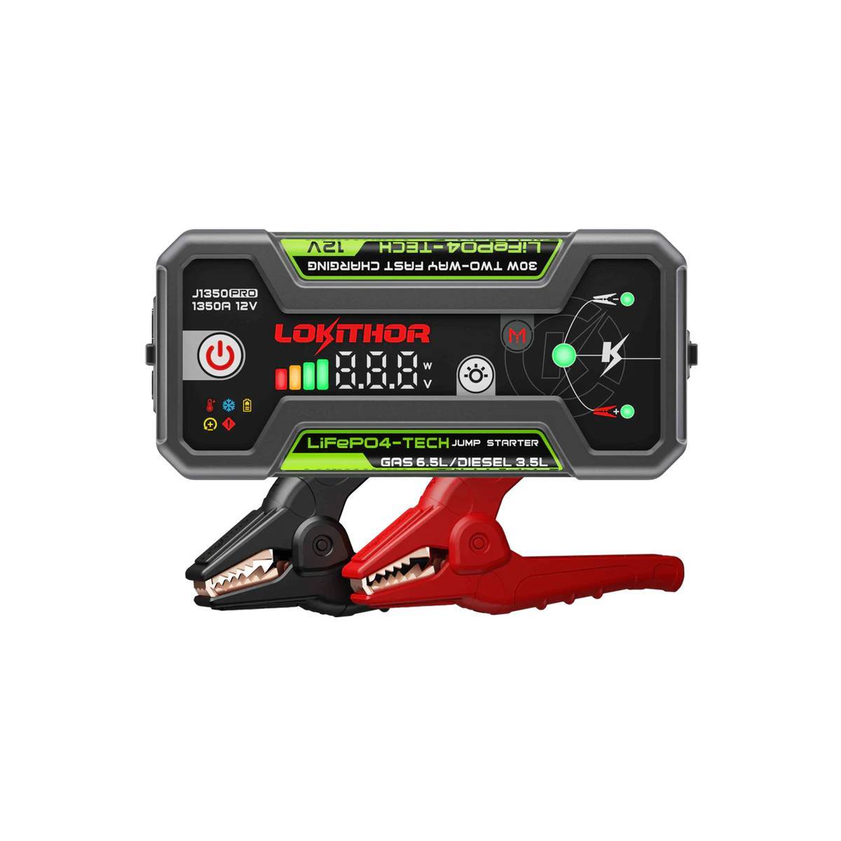 Lokithor J1350 PRO Starthilfegerät 12V 1350A Lokithor J1350 PRO Starthilfegerät 12V 1350A