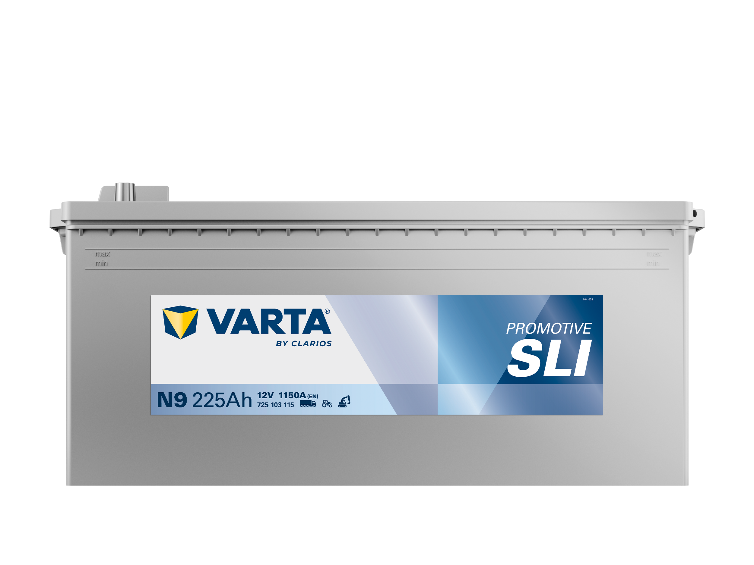 VARTA N9 ProMotive Super Heavy Duty 12V 225Ah 1150A LKW Batterie 725 103 115