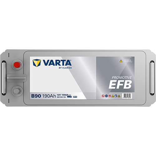 VARTA B90 ProMotive EFB 12V 190Ah 1050A LKW-Batterie 690 500 105