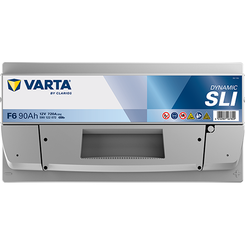 VARTA F6 Black Dynamic 12V 90Ah 720A Autobatterie 590 122 072