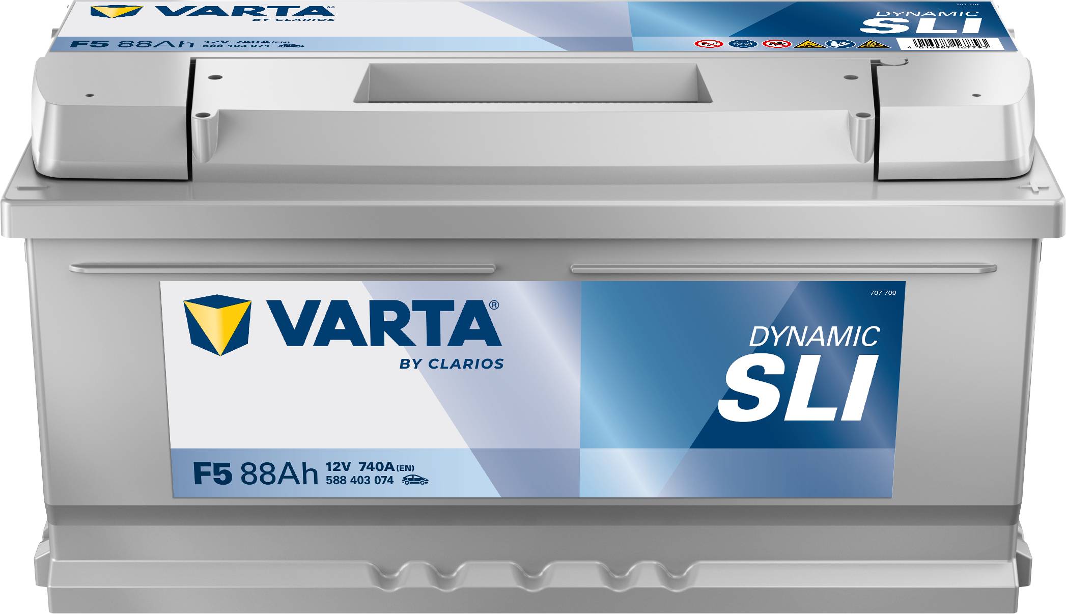 VARTA F5 Black Dynamic 12V 88Ah 740A Autobatterie 588 403 074