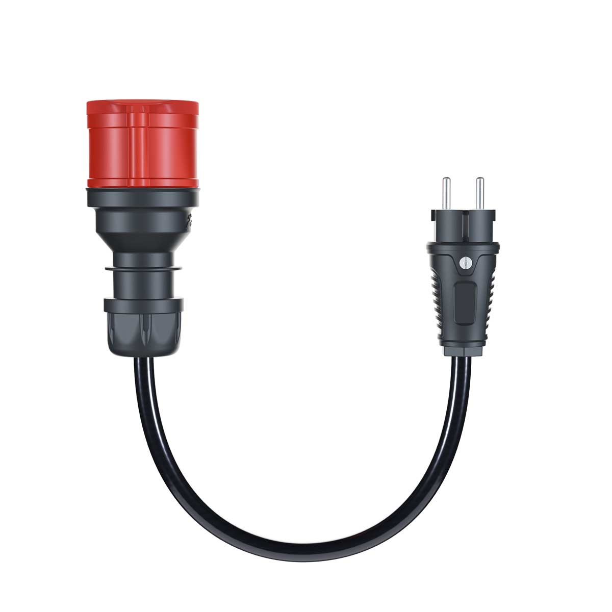 go-e Adapter Gemini flex 22 kW auf Haushaltsstecker