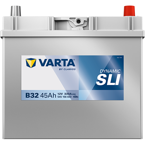 VARTA B32 Blue Dynamic 12V 45Ah 330A Autobatterie 545 156 033