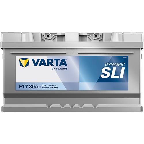 VARTA F17 Blue Dynamic 12V 80Ah 740A Autobatterie 580 406 074