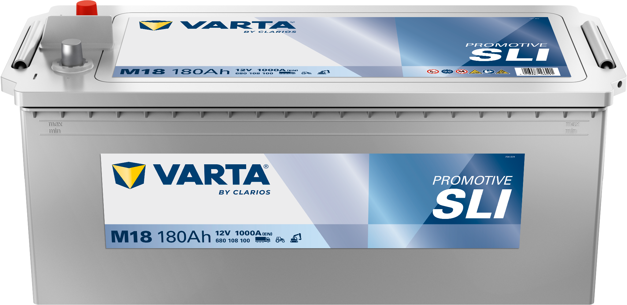 VARTA M18 ProMotive Super Heavy Duty 12V 180Ah 1000A LKW Batterie 680 108 100