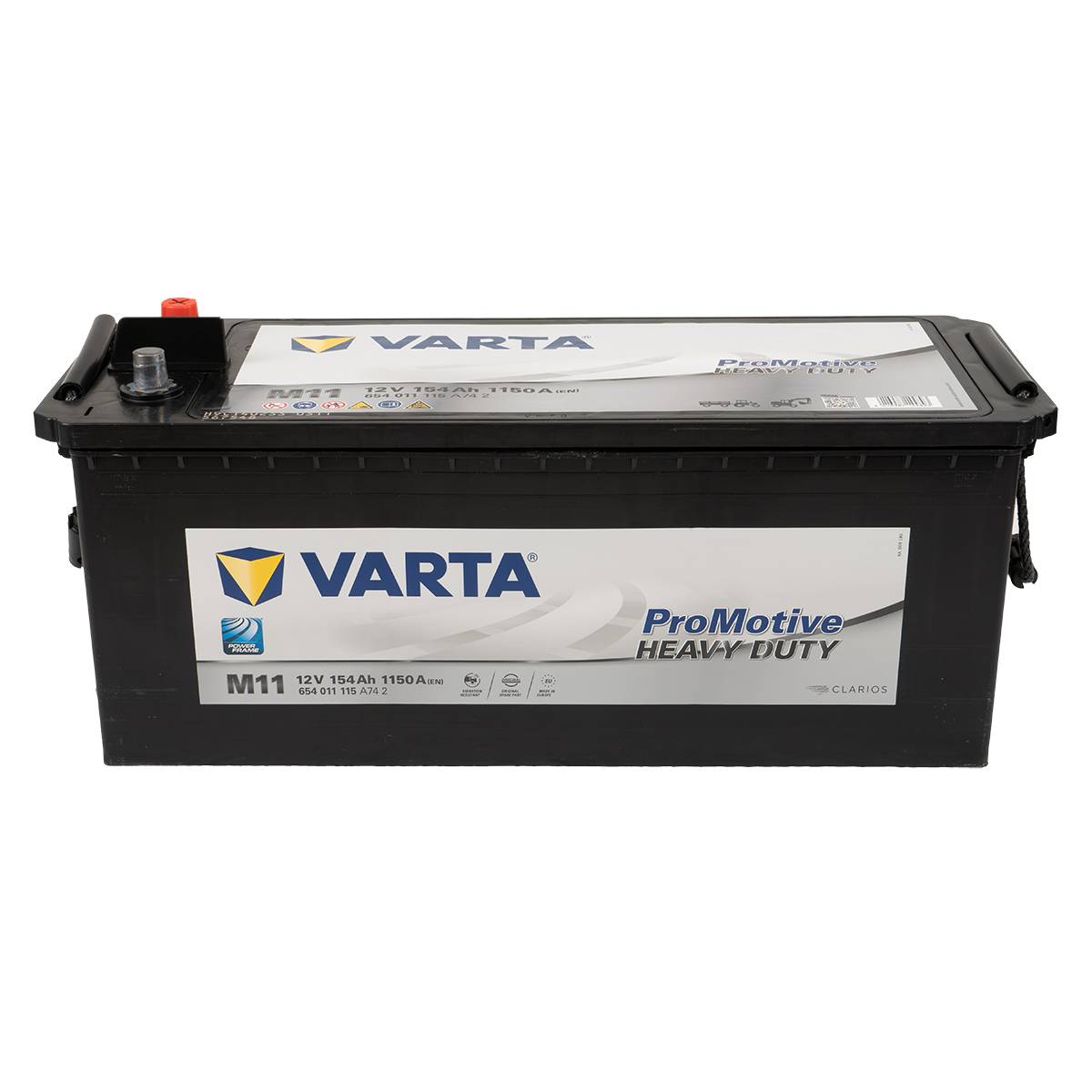 VARTA M11 ProMotive Heavy Duty 12V 154Ah 1150A LKW Batterie 654 011 115