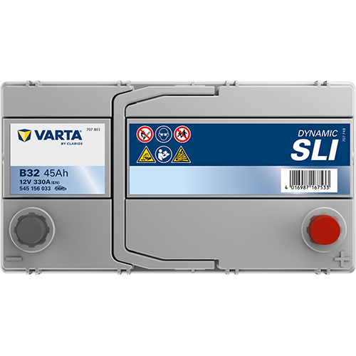 VARTA B32 Blue Dynamic 12V 45Ah 330A Autobatterie 545 156 033