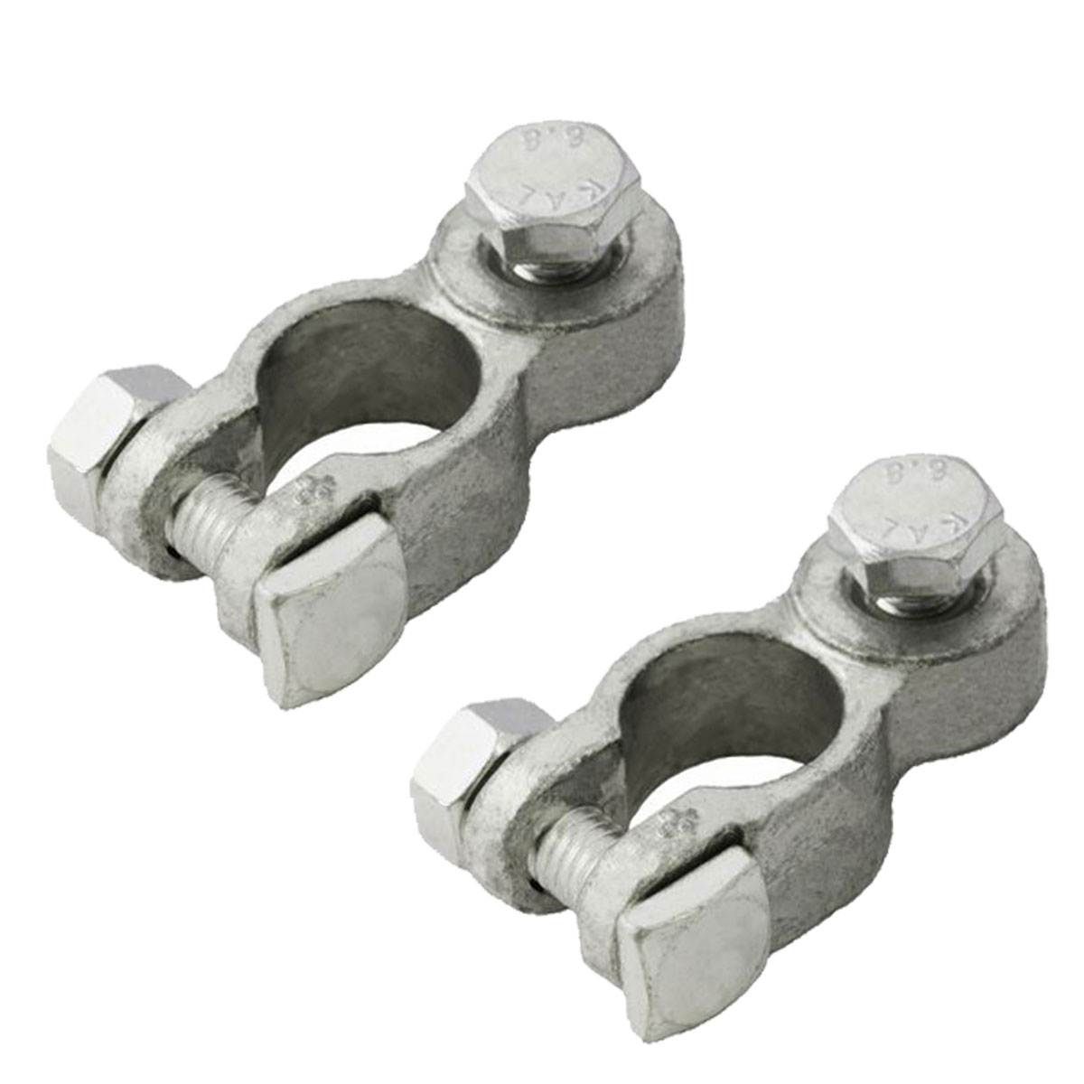 Batterieklemmen / Polklemmen für Autopole (1 Paar) auf M8 Batterieklemmen / Polklemmen für Autopole (1 Paar) auf M8