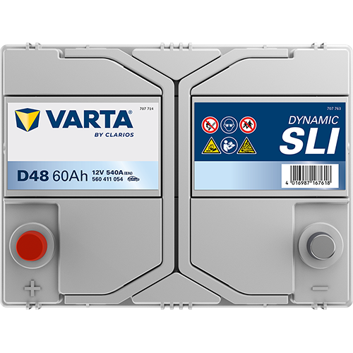 VARTA D48 Blue Dynamic 12V 60Ah 540A Autobatterie 560 411 054