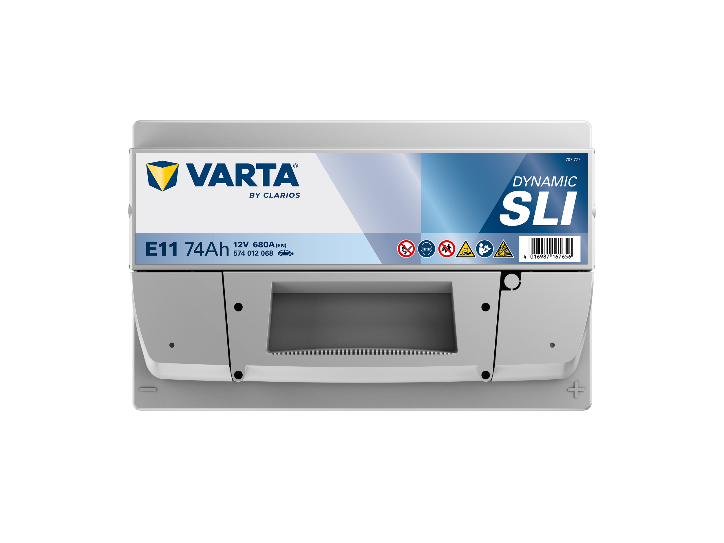 VARTA E11 Blue Dynamic 12V 74Ah 680A Autobatterie 574 012 068