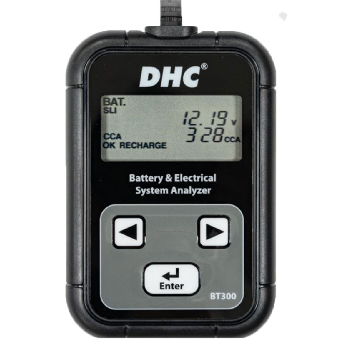 DHC BT300 digitaler Batterietester für 12V Autobatterien DHC BT300 digitaler Batterietester für 12V Autobatterien