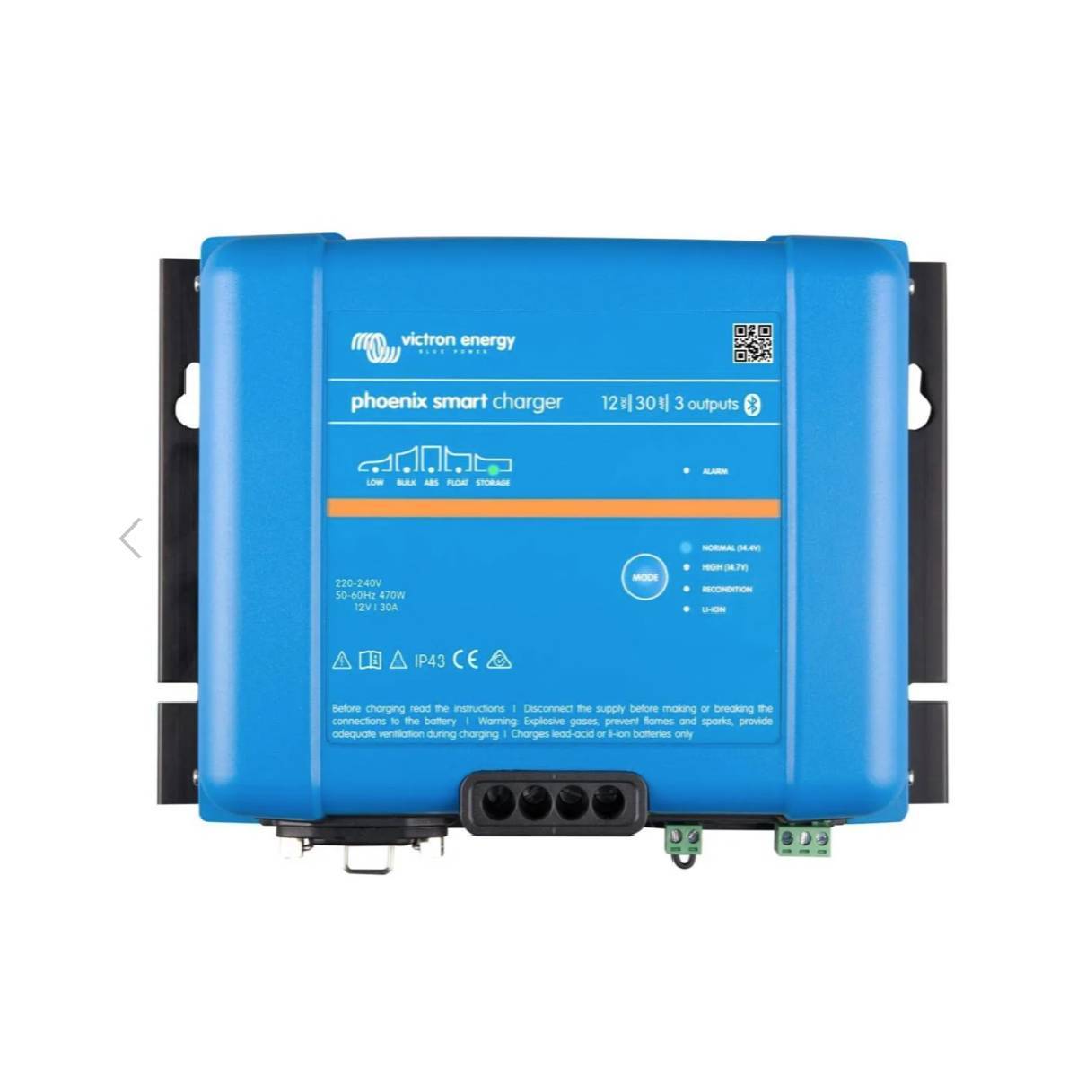 Victron IP43 12/30 Phoenix Smart Ladegerät (3 Ladeausgänge)