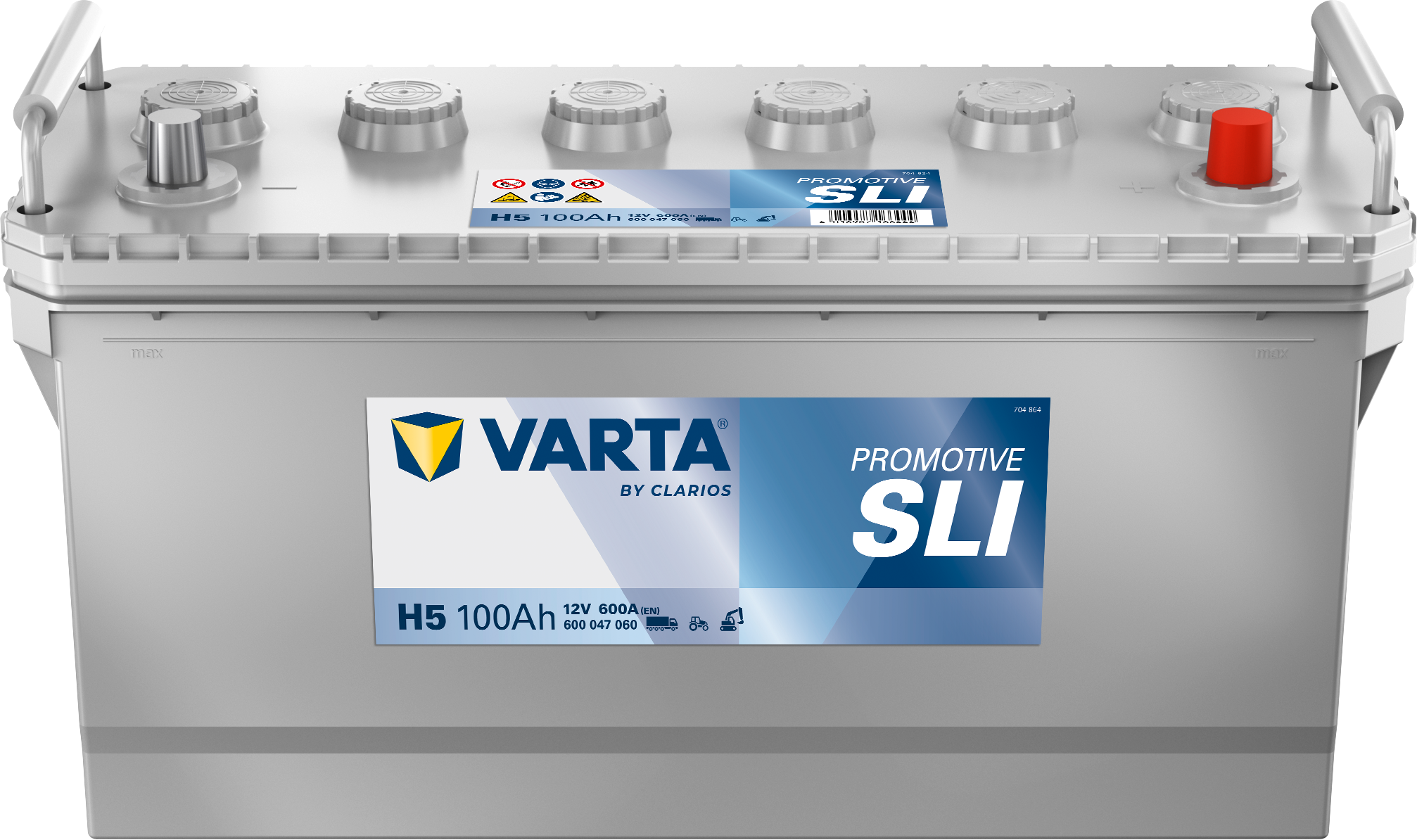 VARTA H5 ProMotive Heavy Duty 12V 100Ah 600A LKW Batterie 600 047 060