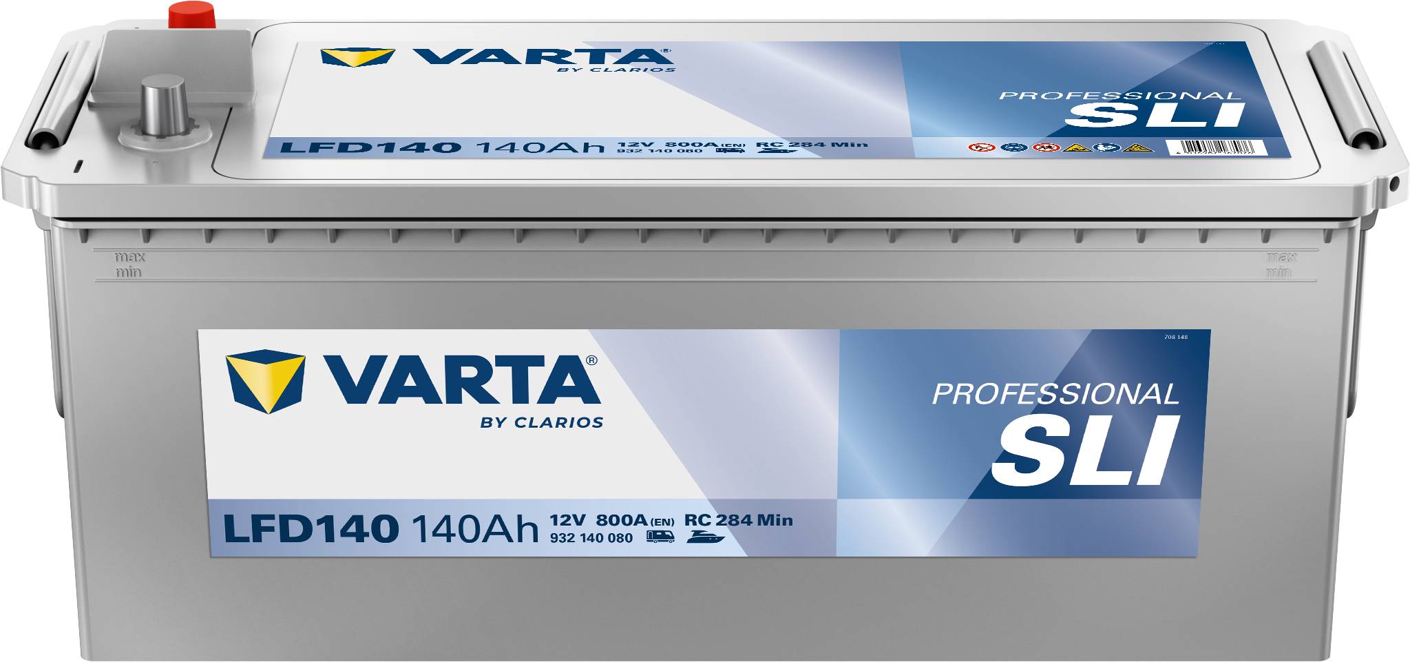 Varta LFD140 Professional Dual Purpose Versorgungsbatterie 12V 140Ah 800A