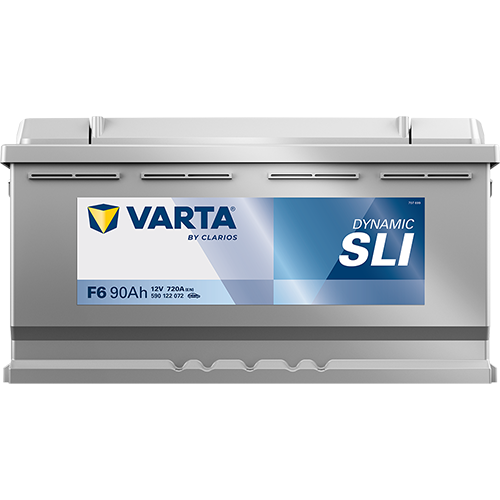 VARTA F6 Black Dynamic 12V 90Ah 720A Autobatterie 590 122 072