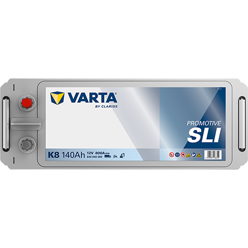 VARTA K8 ProMotive Super Heavy Duty 12V 140Ah 800A LKW Batterie 640 400 080