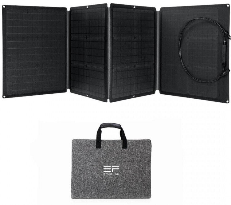 EcoFlow Solar Panel 110W faltbares Solarmodul mit Tragetasche EcoFlow Solar Panel 110W faltbares Solarmodul mit Tragetasche