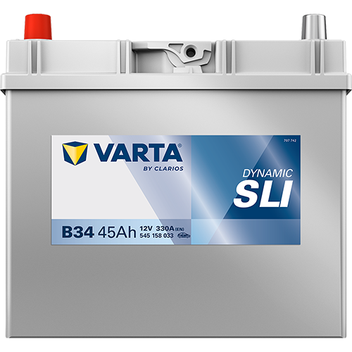 VARTA B34 Blue Dynamic 12V 45Ah 330A Autobatterie 545 158 033