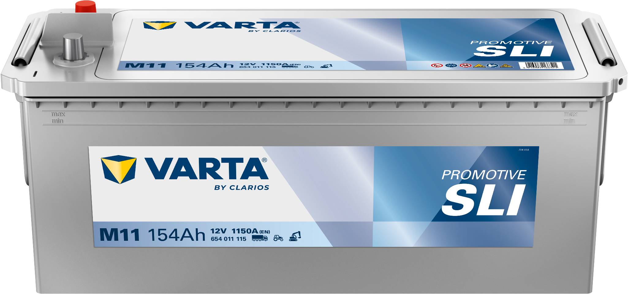 VARTA M11 ProMotive Heavy Duty 12V 154Ah 1150A LKW Batterie 654 011 115