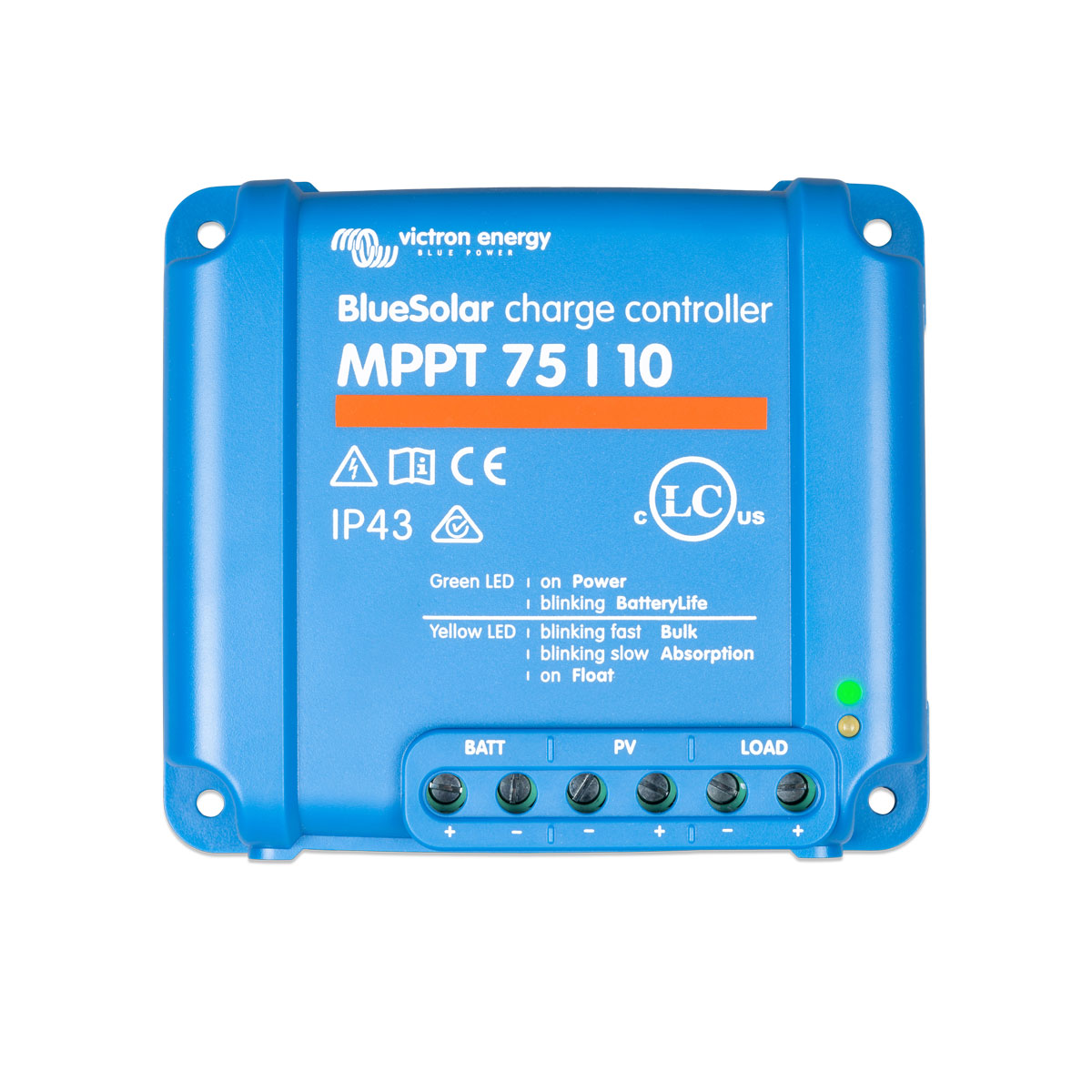 Victron MPPT 75/10 BlueSolar Solarladeregler 12/24V 10A Victron MPPT 75/10 BlueSolar Solarladeregler 12/24V 10A