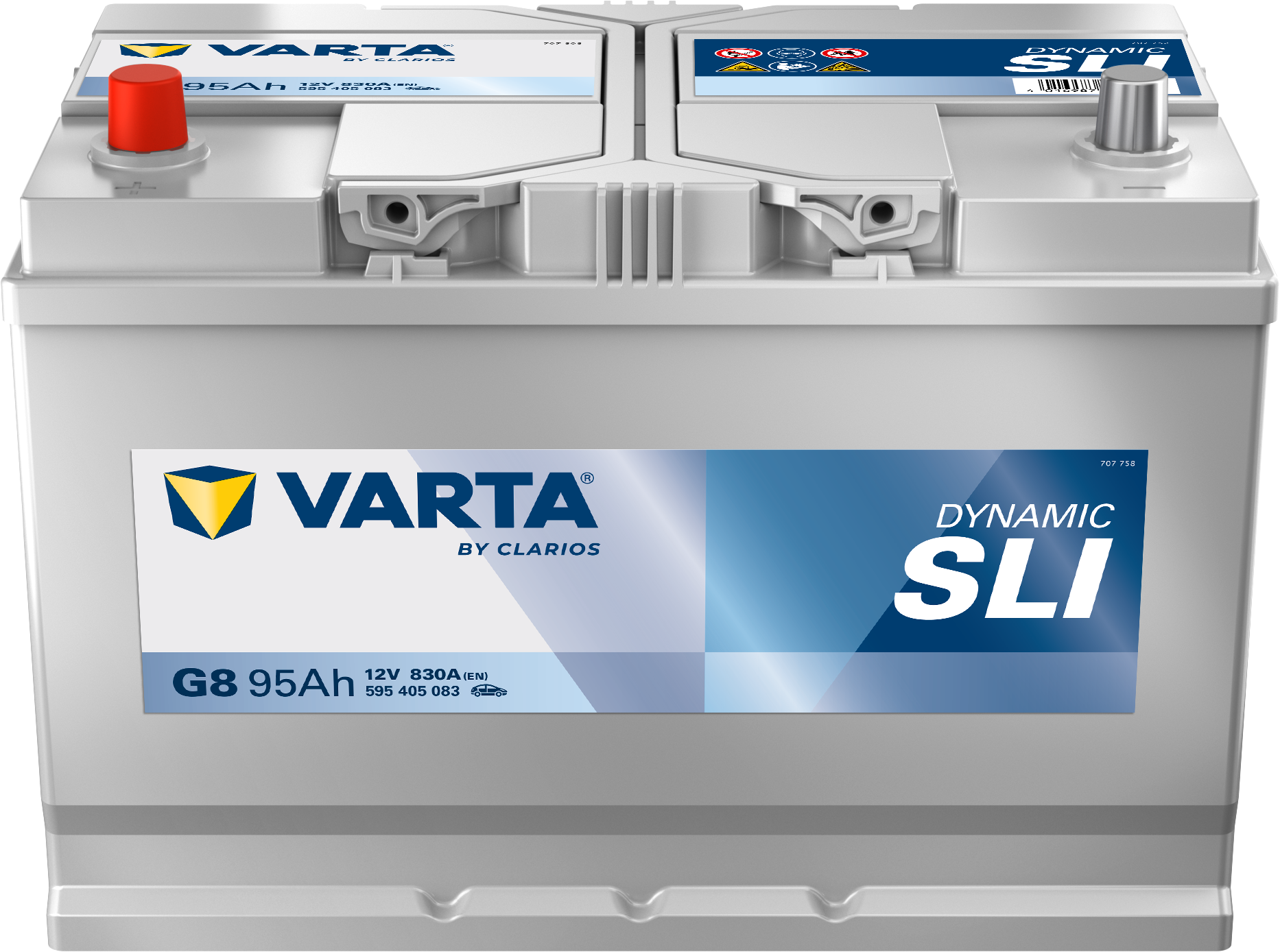 VARTA G8 Blue Dynamic 12V 95Ah 830A Autobatterie 595 405 083