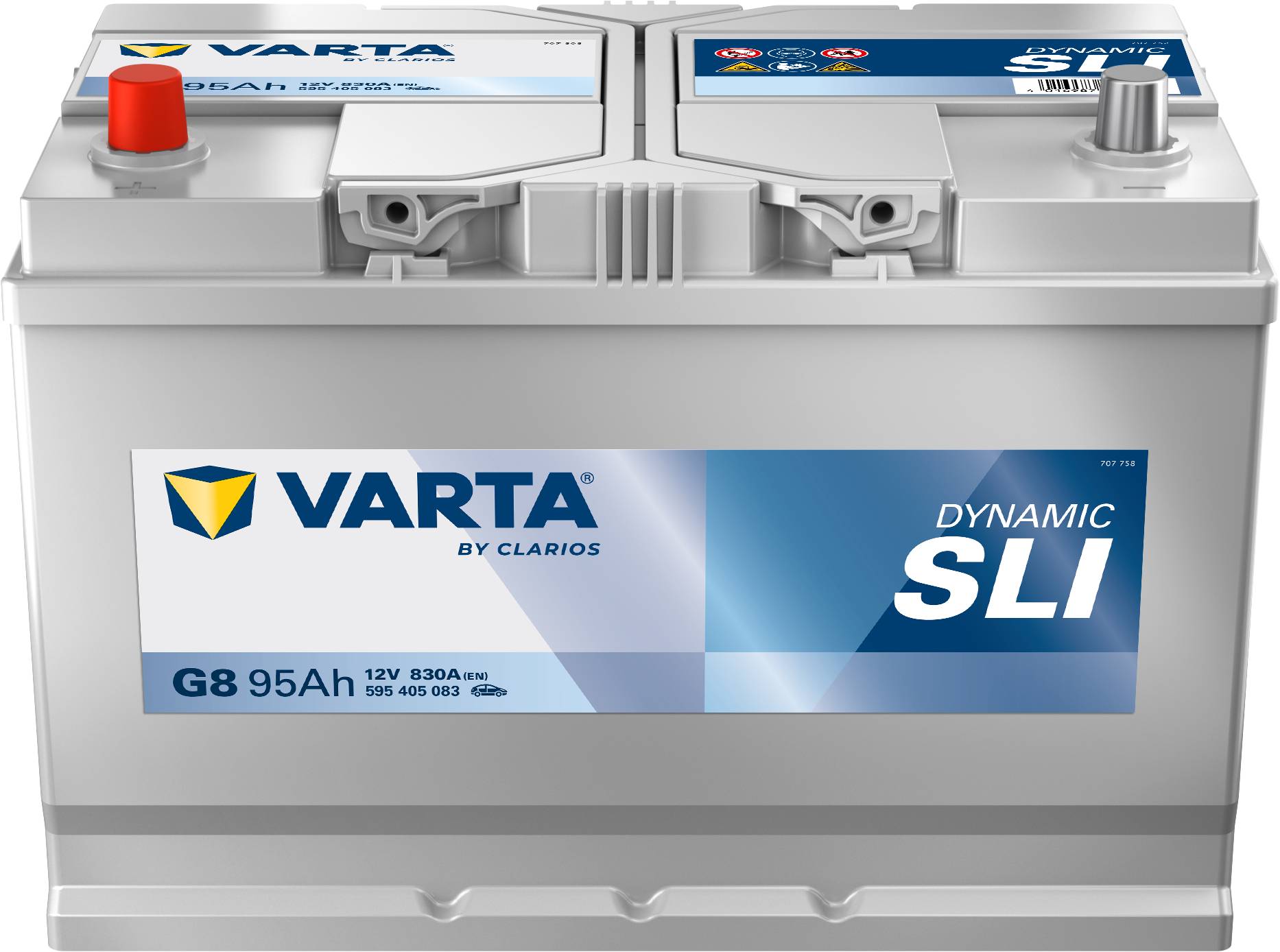 VARTA G8 Blue Dynamic 12V 95Ah 830A Autobatterie 595 405 083